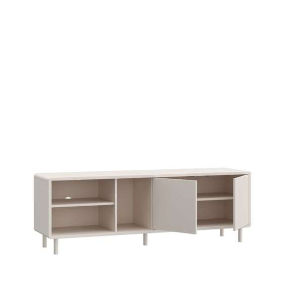 Tv-benk PALAY 162x55 cm - beige sand - 2 dører