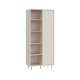 Reol PALAY 84x193 cm - beige sand - 1 dør