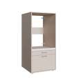 Vaskemaskinskap WASHCAB 67x144 cm - med skuff - beige sand