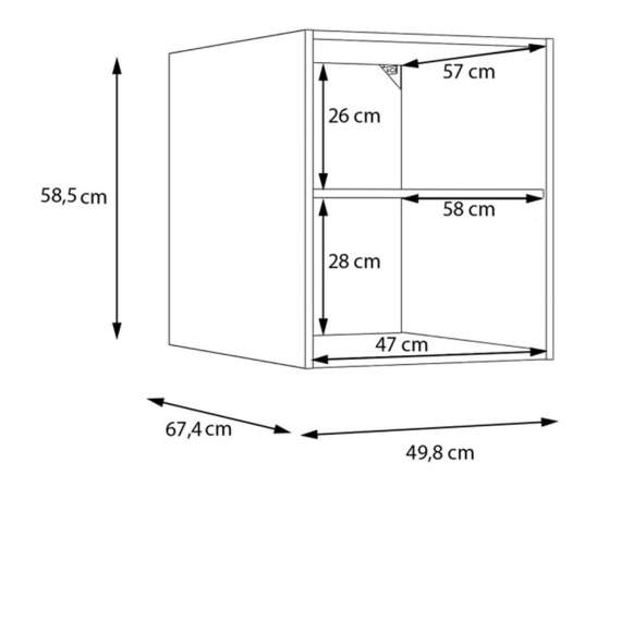 Vaskerom WASHCAB VI - 117x202 cm - beige sand