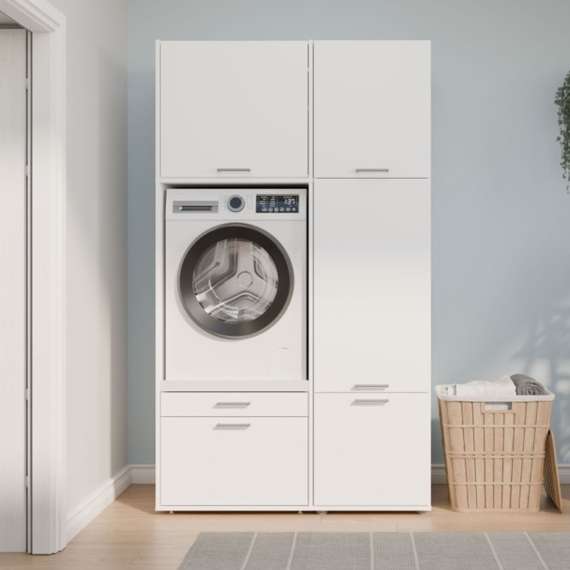 Overskap WASHCAB 50x58 cm - 1 dør - hvit matt