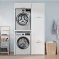 Vaskerom WASHCAB I - 117x202 cm - hvit matt