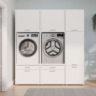 Vaskerom WASHCAB III - 184x202 cm - hvit matt