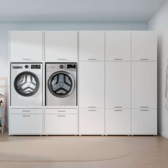 Vaskerom WASHCAB IV - 284x202 cm - hvit matt