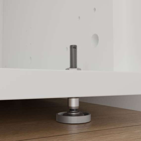 Vaskerom WASHCAB V - 134x143 cm - hvit matt