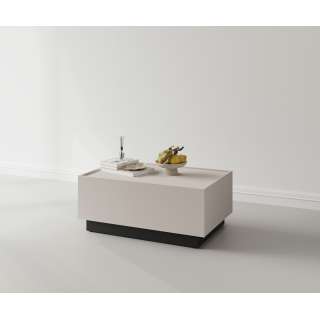 Stuebord Eko 90x58 cm - cashmere - sort - med oppbevaringsplass