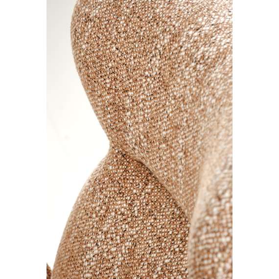 Stol GLARUS - kanel stoff - svingbar 180 grader