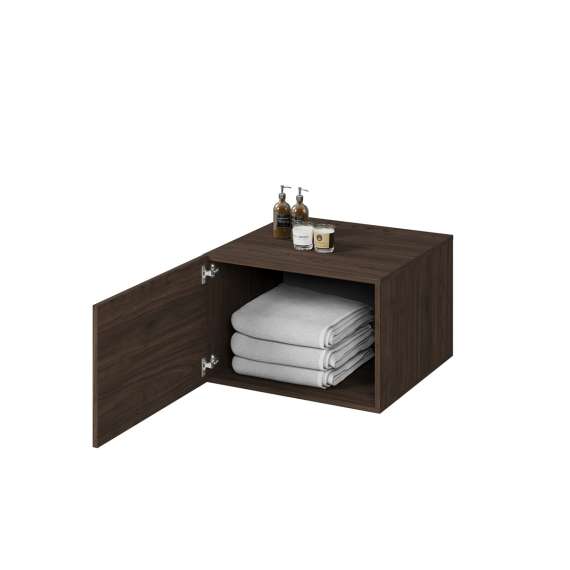 Overskap til vaskemaskinskap ASA 67x44 cm - valnøtt