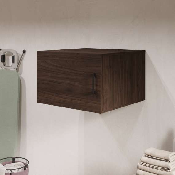 Overskap til vaskemaskinskap ASA 67x44 cm - valnøtt