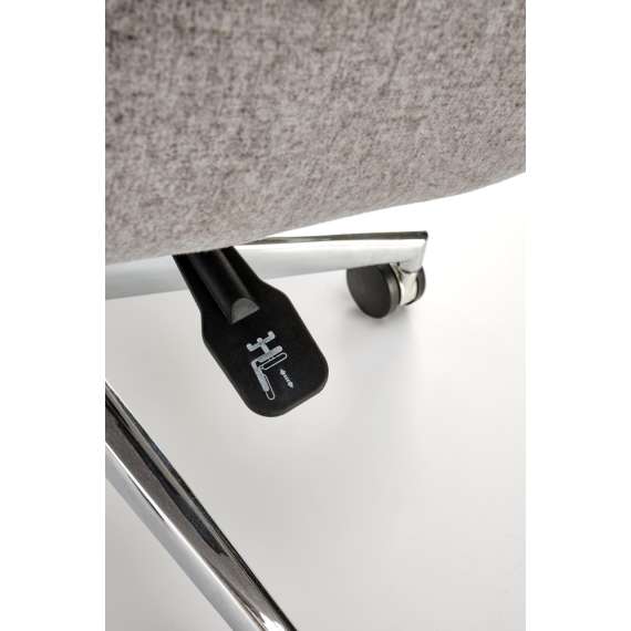 Kontorstol KEVIN - grå stoff - multiblock funksjon