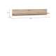 Hylle ARCHBOX 140x22 cm - eik artisan
