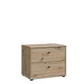 Skap ARCHBOX - 54x44 cm - eik artisan - 2 skuffer