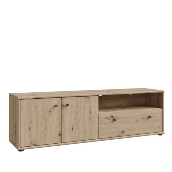 Tv-benk ARCHBOX - 144 x44 cm - eik artisan - 2 dører