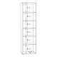 Reol ARCHBOX - 54x198 cm - eik artisan - 5 hyller