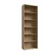 Reol ARCHBOX - 74x217 cm - eik artisan - 5 hyller