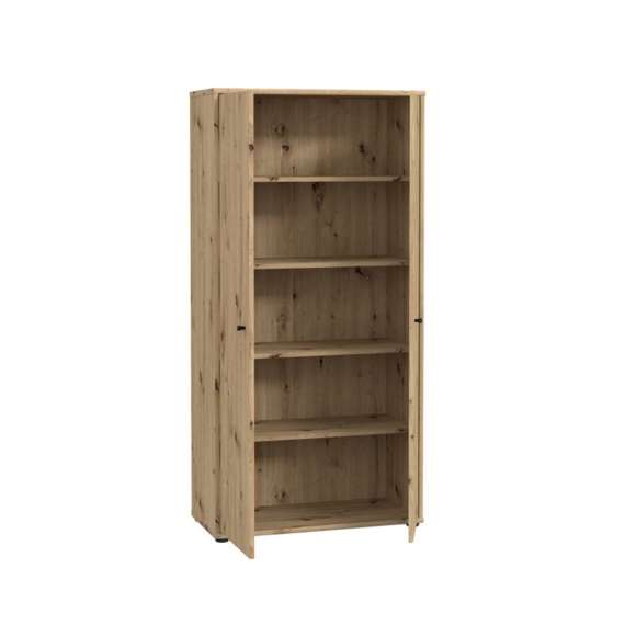 Garderobeskap ARCHBOX - 74x149 cm - eik artisan - 2 dører