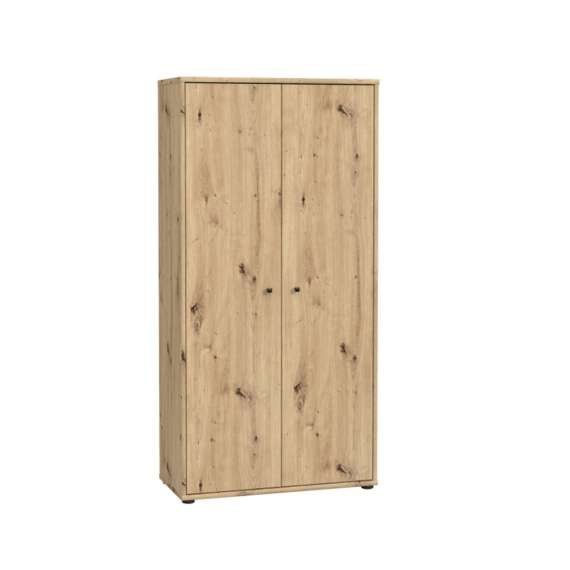 Garderobeskap ARCHBOX - 74x149 cm - eik artisan - 2 dører