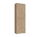 Garderobeskap ARCHBOX - 74x217 cm - eik artisan - 4 dører