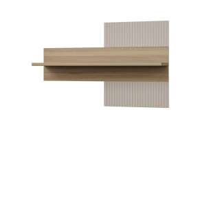 Veggpanel SERAVEL 100x63 cm - beige sand - eik mauvella