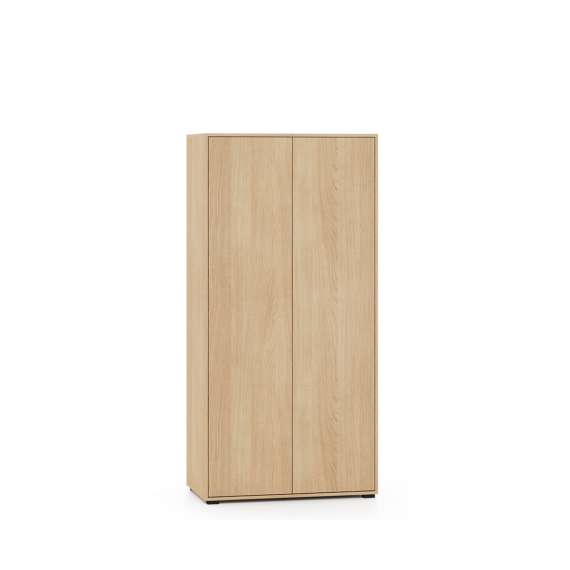 Garderobeskap REYNOS 92x190 cm - 2 dører - eik mavelie