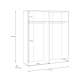 Garderobeskap SERAVEL - 180x214 cm - beige sand - 4 dører