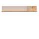 Hylle BREVAS 135x23 cm - eik artisan - cashmere