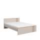 Seng BREVAS 160x200 cm - cashmere - eik artisan - 1 skuff