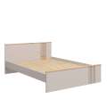 Seng BREVAS 160x200 cm - cashmere - eik artisan - 1 skuff