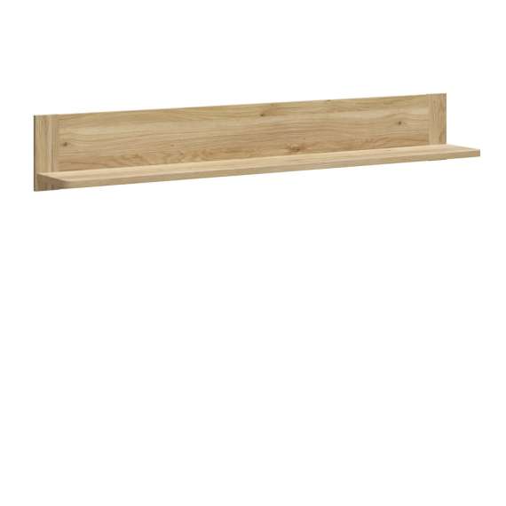 Hylle SAWIRA 161x24 cm - eik mauvella