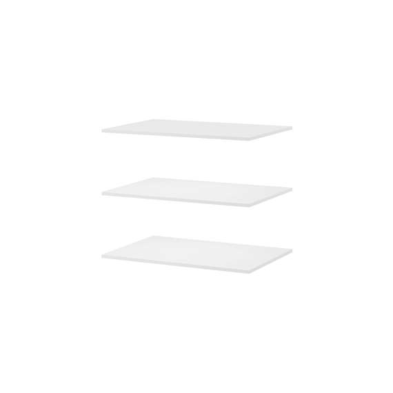 Garderobeskap AVERA 170x225 cm - hvit matt - 6 skuffer