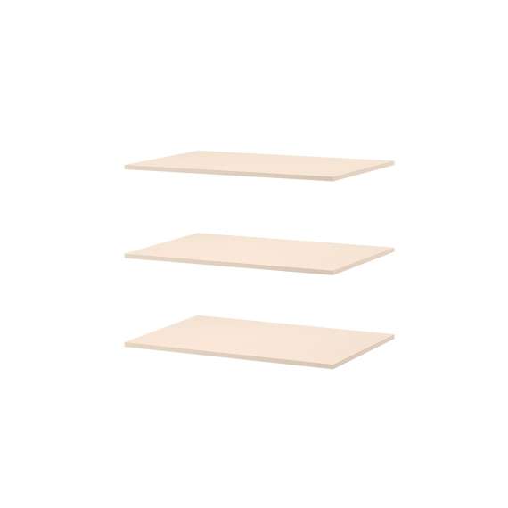 Garderobeskap AVERA 170x225 cm - beige sand - 6 skuffer