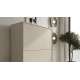 Skap LUSSO 94x142 cm - champagne - med 4 dører