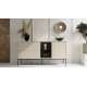 Skjenk LUSSO 166x85 cm - champagne - med LED lys
