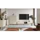 Skjenk LUSSO 166x85 cm - champagne - med LED lys