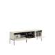Tv-benk LUSSO 166x55 cm - champagne - med LED lys