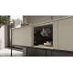 Tv-benk LUSSO 166x55 cm - champagne - med LED lys