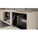 Tv-benk LUSSO 166x55 cm - champagne - med LED lys