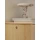 Skjenk ITAMI 165x83 cm - eik - med LED lys