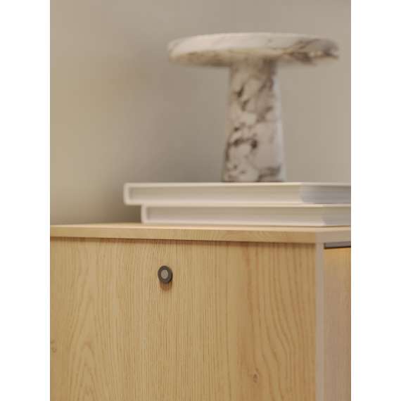 Skjenk ITAMI 206x83 cm - eik - med LED lys