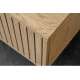 Tv-benk med veggpanel JOY - 168x130 cm - eik cremona