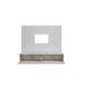 Tv-benk med veggpanel  GLAM 180x155 cm - 2 dører - cashmere
