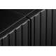 Seksjon SOUL - 300x160 cm - svart matt - eik viking