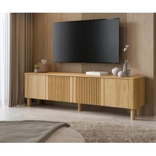 Tv-benk ARANGO 190x55 cm - eik hickory