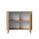 Skjenk ARANGO 110x93 cm - 4 dører - eik hickory