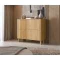 Skjenk ARANGO 110x93 cm - 4 dører - eik hickory