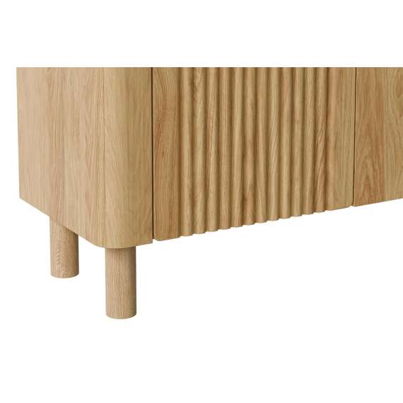 Skjenk ARANGO 110x93 cm - 4 dører - eik hickory