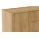 Skjenk ARANGO 150x85 cm -  dører - 3 skuffer - eik hickory