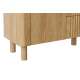 Skjenk ARANGO 150x85 cm -  dører - 3 skuffer - eik hickory