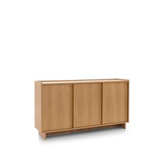 Skjenk Yasumi 147x82 cm - eik - 3 dører