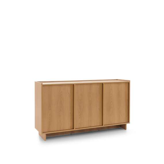 Skjenk Yasumi 147x82 cm - eik - 3 dører